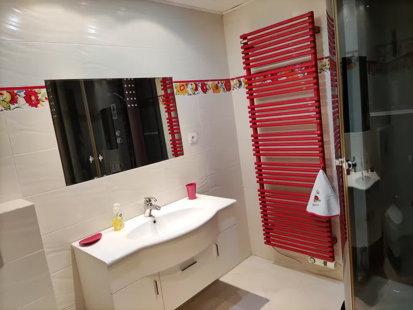 Salle de bain à l'étage